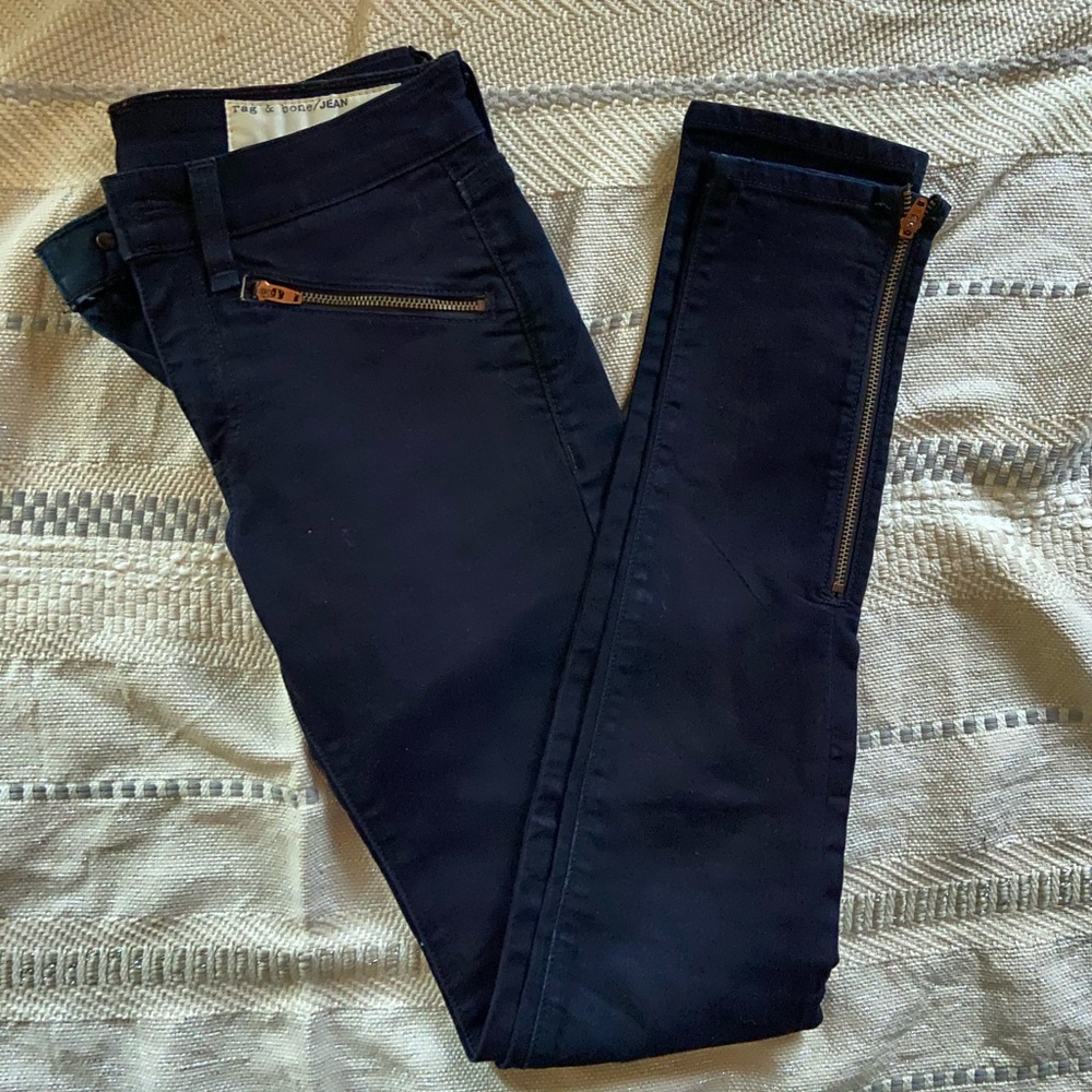 BNWOT Rag & Bone Zipper Skinny Jeans